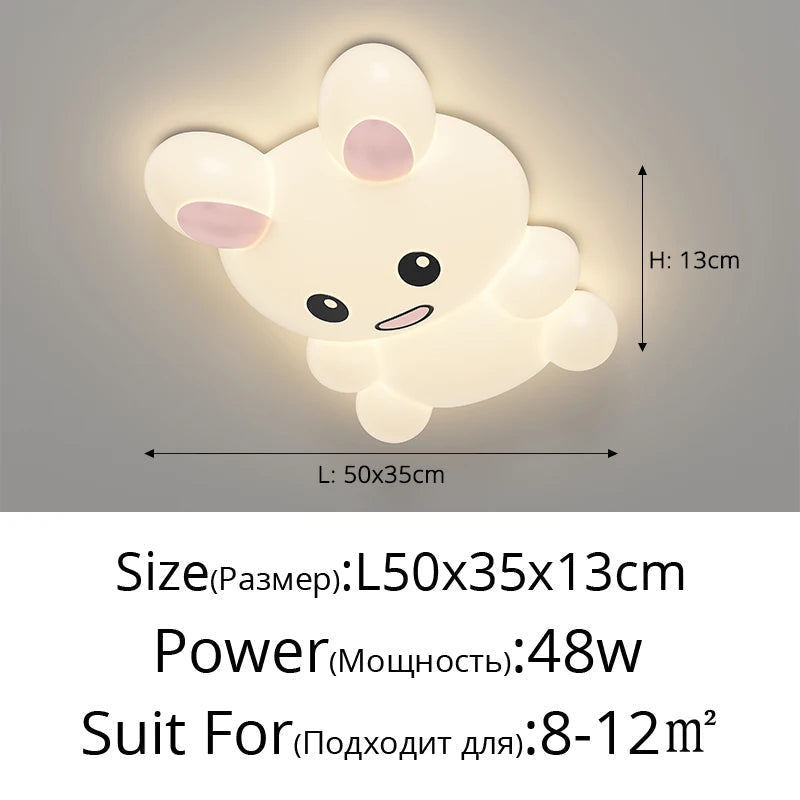 lustre nordique lumière abeille pour enfants décor dessin animé