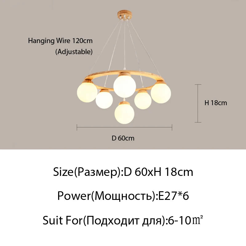 lustre nordique magique haricot créatif pour restaurant