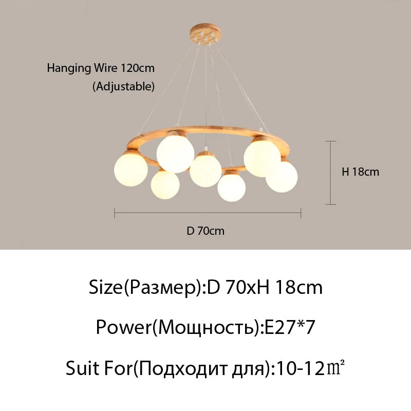 lustre nordique magique haricot créatif pour restaurant