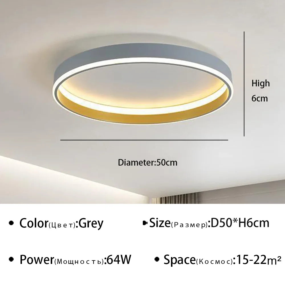lustre nordique moderne à leds pour intérieur décoratif