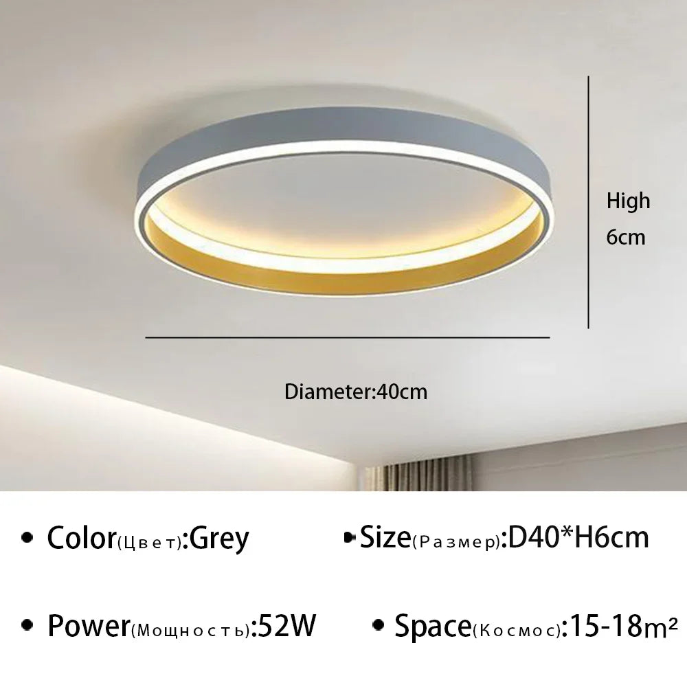 lustre nordique moderne à leds pour intérieur décoratif