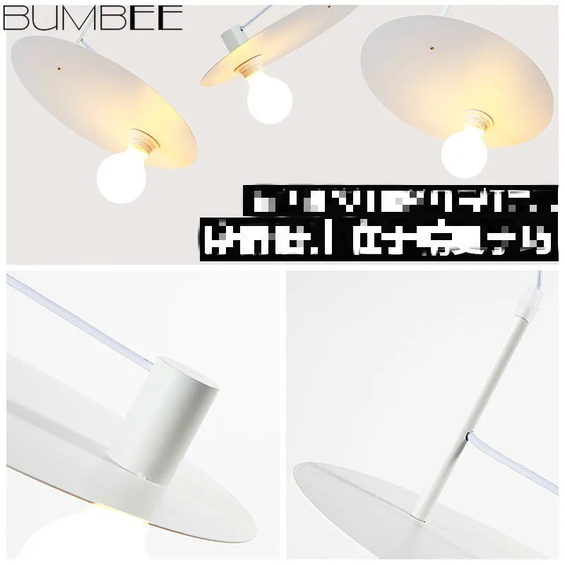 lustre nordique moderne simple suspension créative cuisine