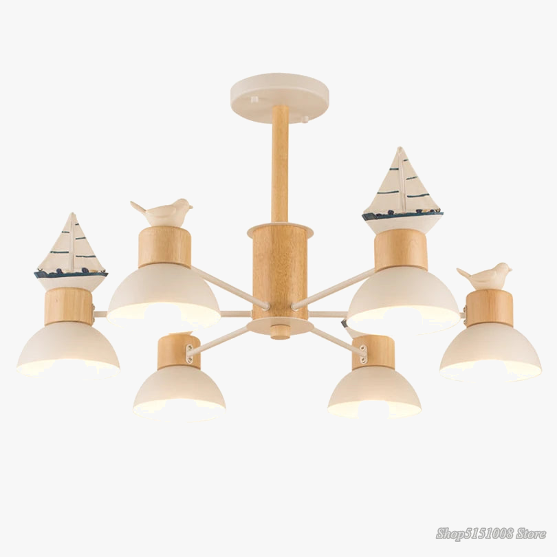 lustre nordique oiseau led simple moderne mini décor éclairage