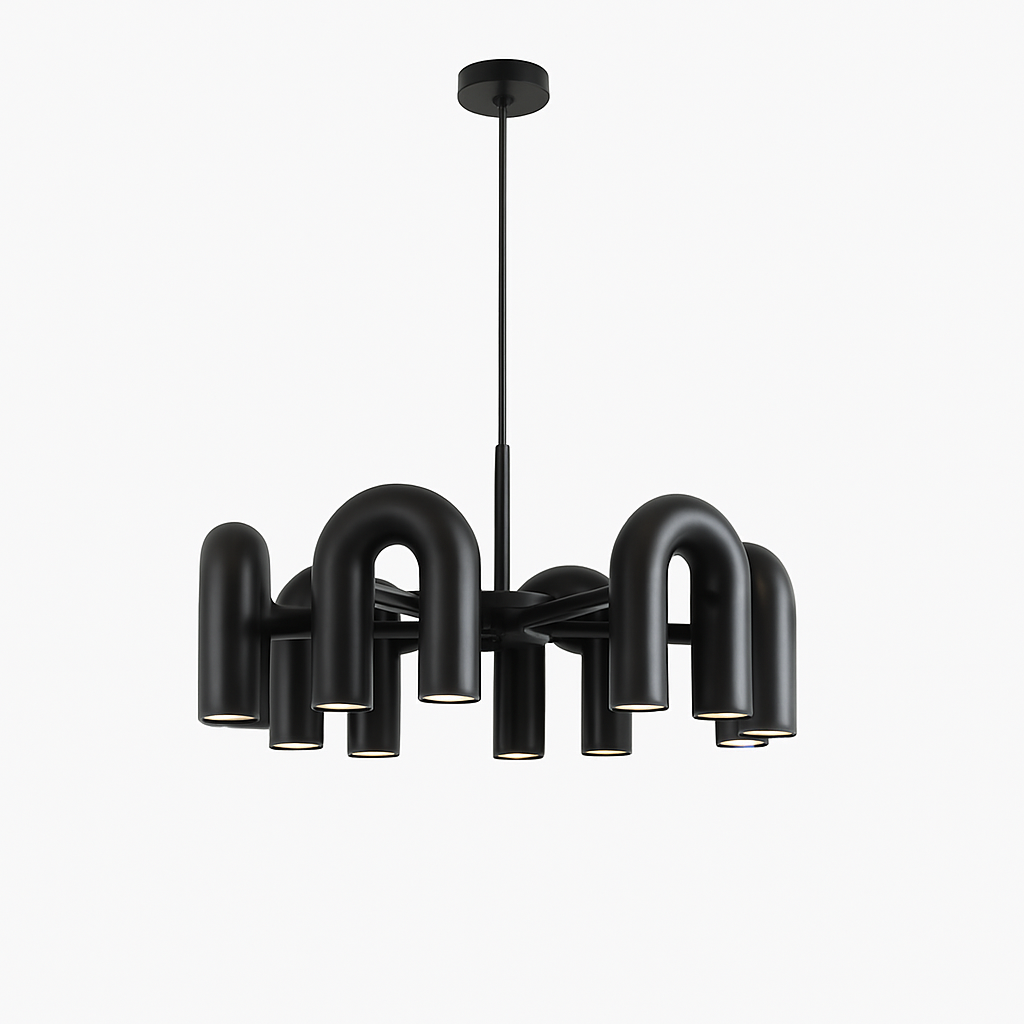 Lustre nordique simple pour salon
