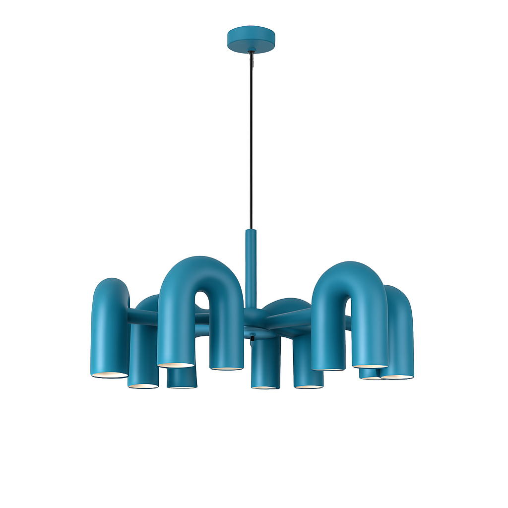 Lustre nordique simple pour salon