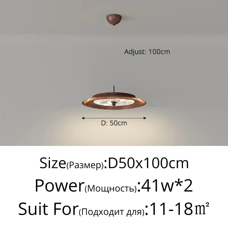 lustre nordique trois têtes éclairage intérieur protection des yeux