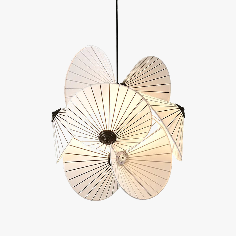 lustre 	 en tissu design réglable pour éclairage maison