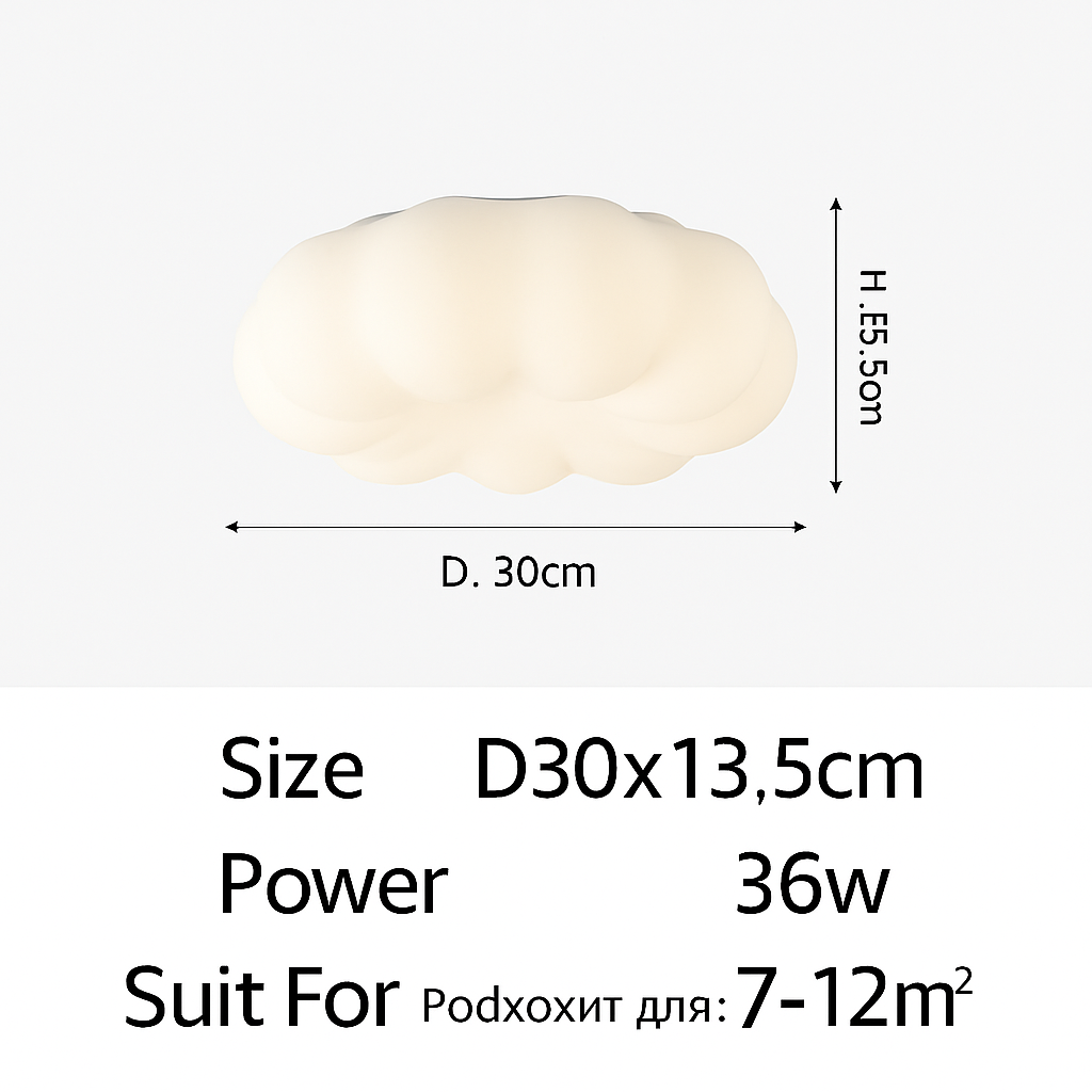 Lustre Nuages Blanc LED Lustre Pour Salle À Manger Chambre D'enfant Hall Créative Décorative Éclairage Quotidien