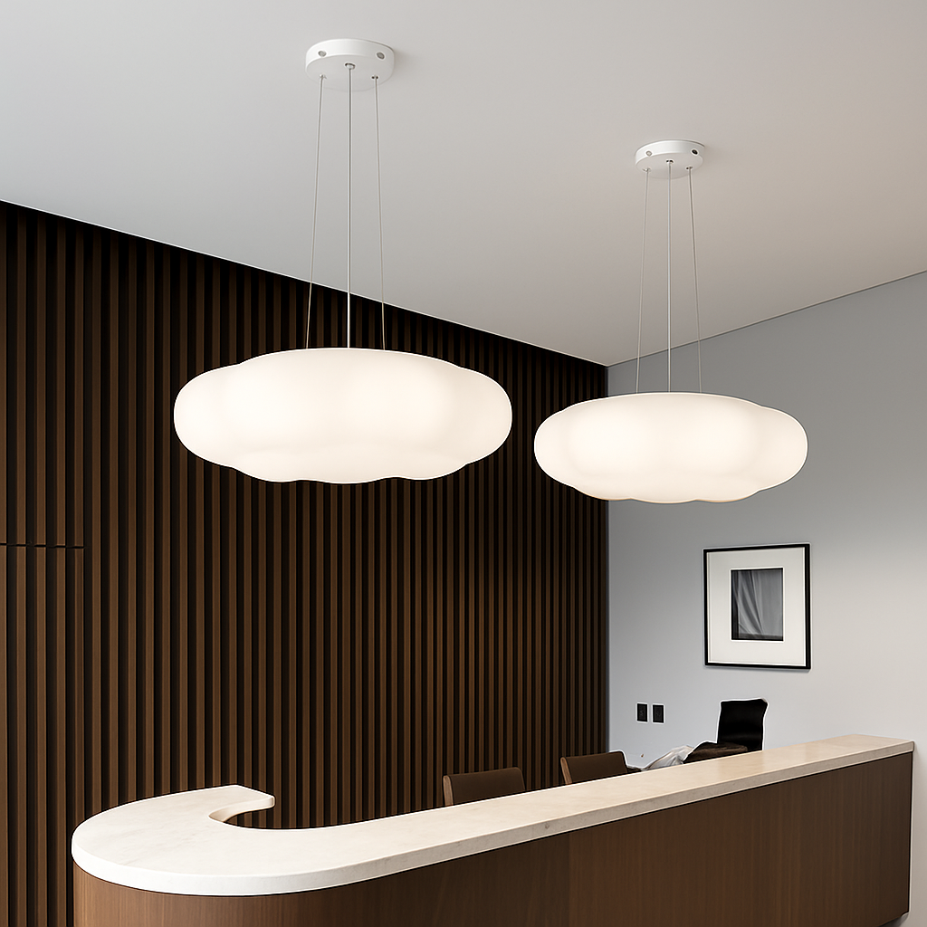 Lustre Nuages Blanc LED Lustre Pour Salle À Manger Chambre D'enfant Hall Créative Décorative Éclairage Quotidien