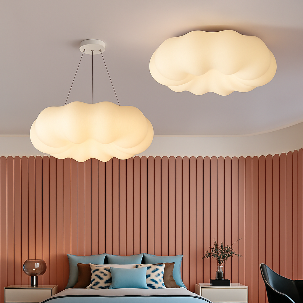 Lustre Nuages Blanc LED Lustre Pour Salle À Manger Chambre D'enfant Hall Créative Décorative Éclairage Quotidien