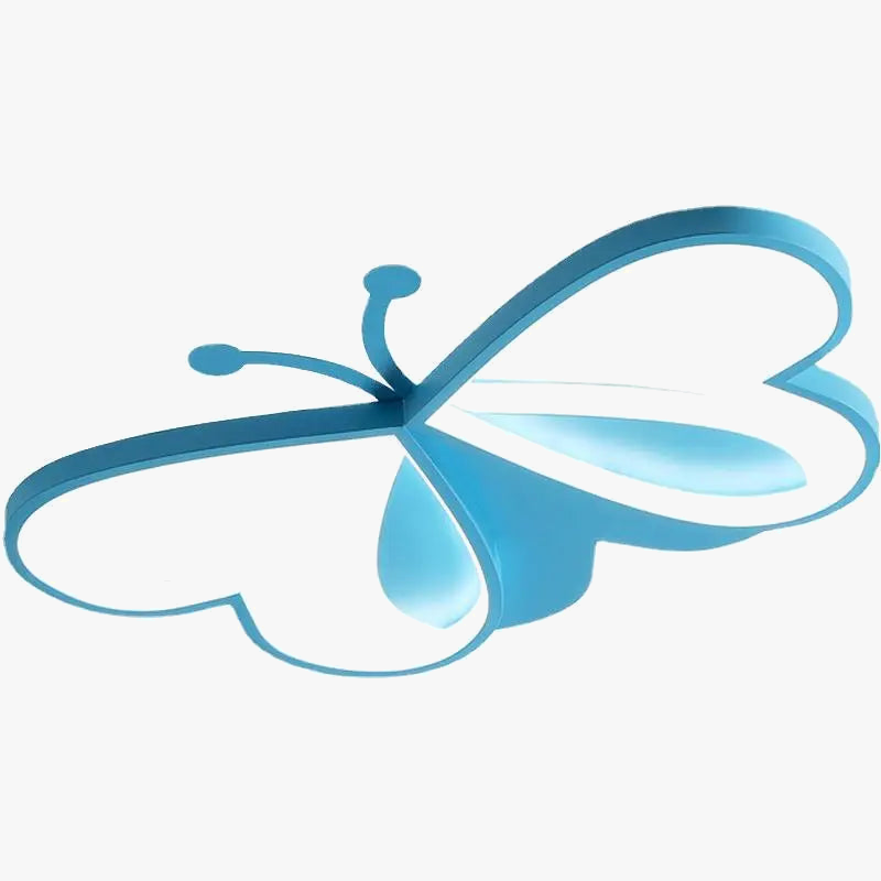 lustre papillon led pour enfants avec intensité variable