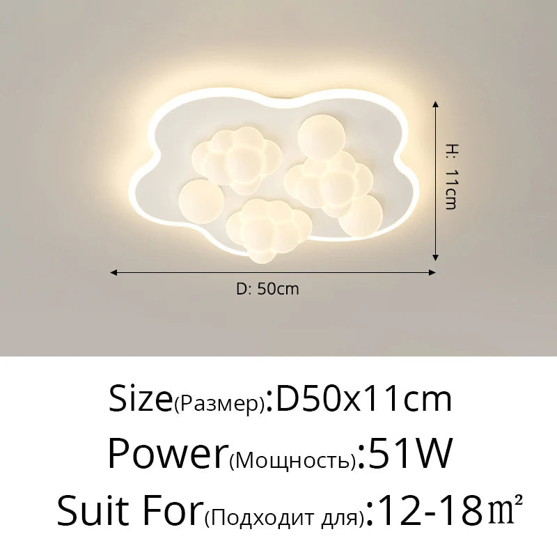 lustre plafonnier led pour décoration intérieure moderne