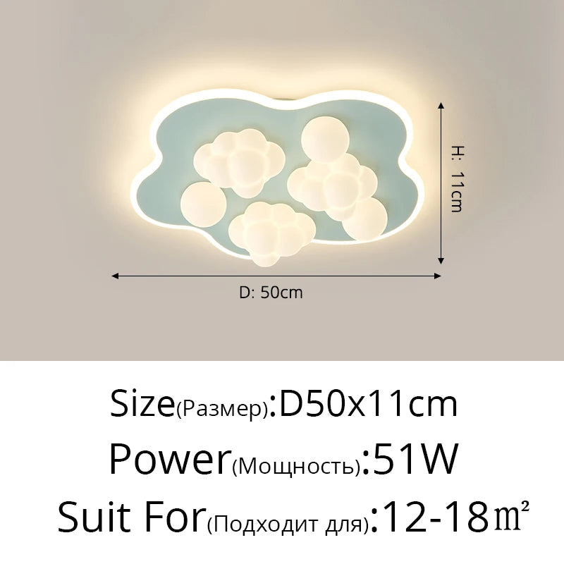 lustre plafonnier led pour décoration intérieure moderne