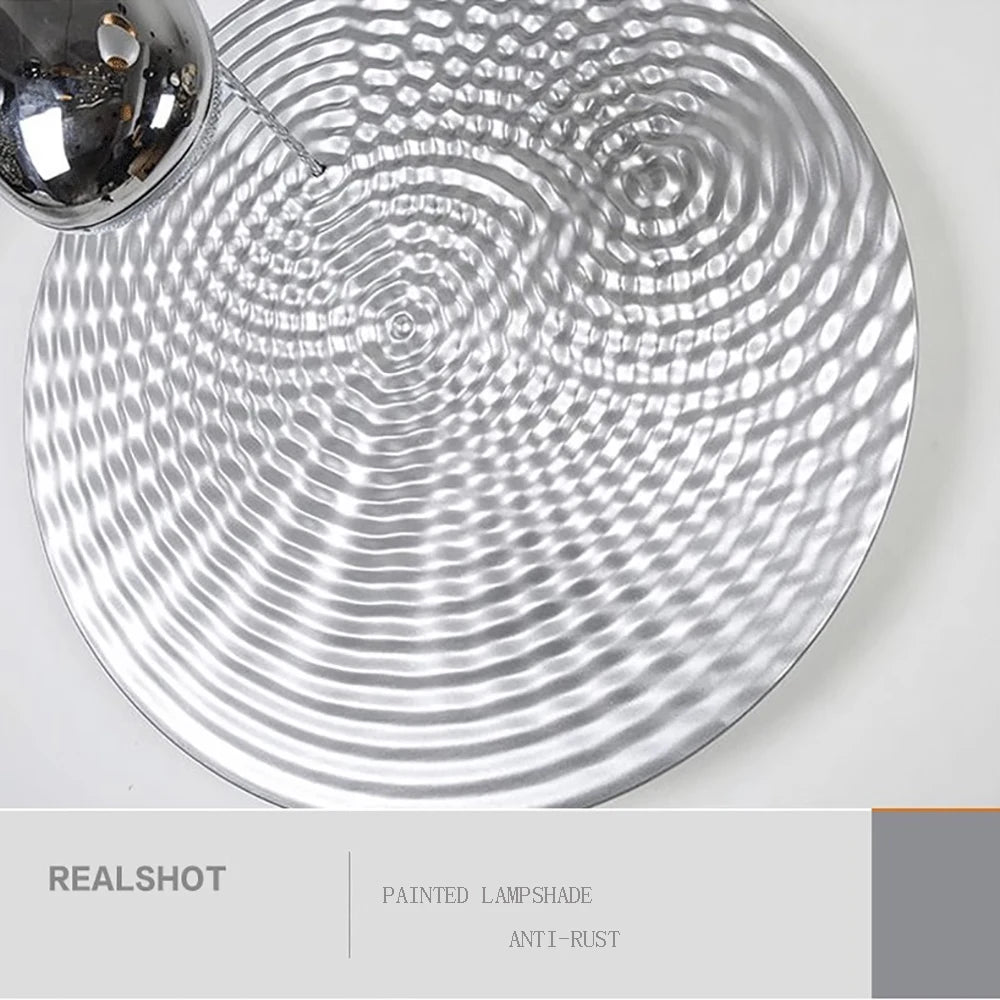 lustre postmoderne italien en forme de goutte led créative
