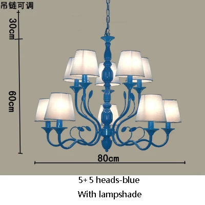 lustre rétro en fer noir style vintage industriel pour éclairage intérieur