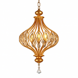 lustre rétro français en cristal style vintage pour villa