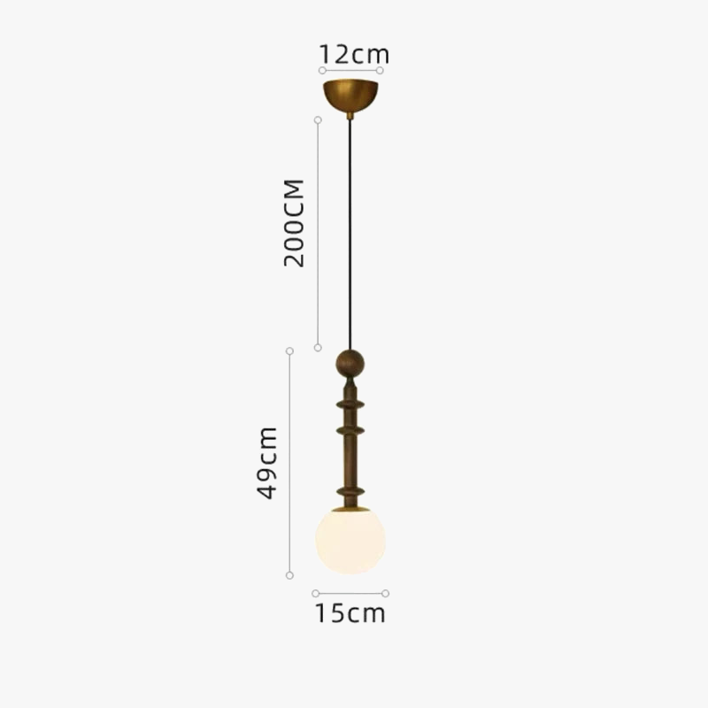 lustre rétro français led suspension luminaires de plafond
