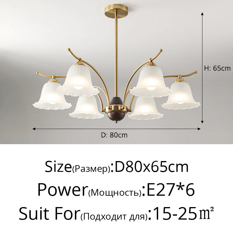 lustre rétro élégant pour un éclairage classique et raffiné