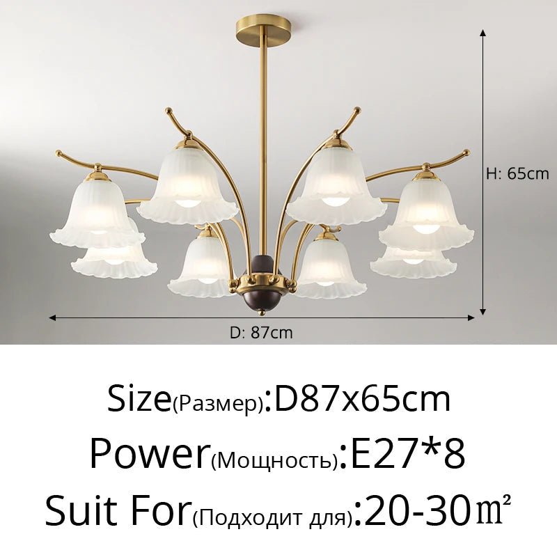 lustre rétro élégant pour un éclairage classique et raffiné