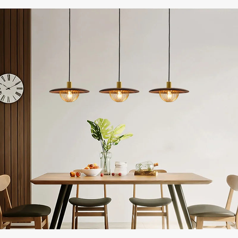 lustre rétro led loft suspension moderne luminaire