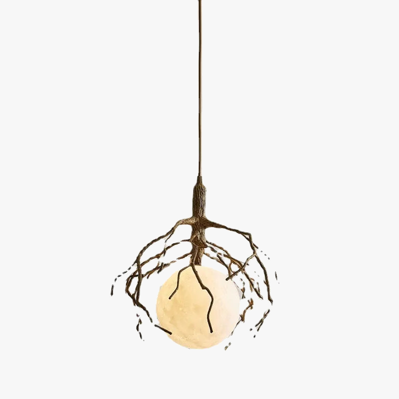lustre rétro nordique style wabi-sabi personnalisé pour restaurant et boutique