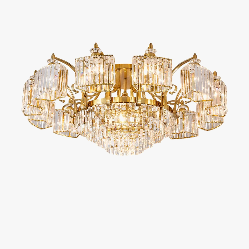 lustre rond à led intensité variable luxe 2022
