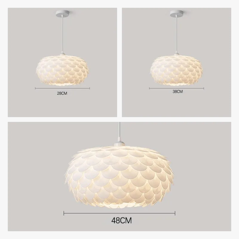 lustre sandyha en forme de poisson pour décoration maison