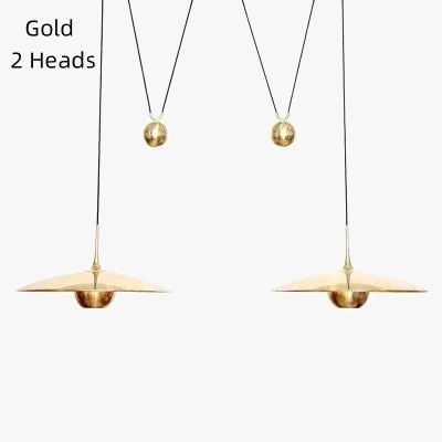 lustre soucoupe volante créatif moderne réglable pour intérieur décoratif