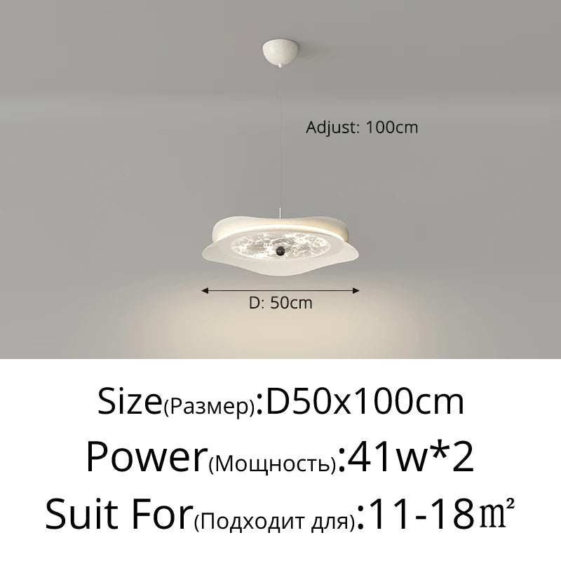 lustre à spectre complet pour un éclairage intérieur agréable