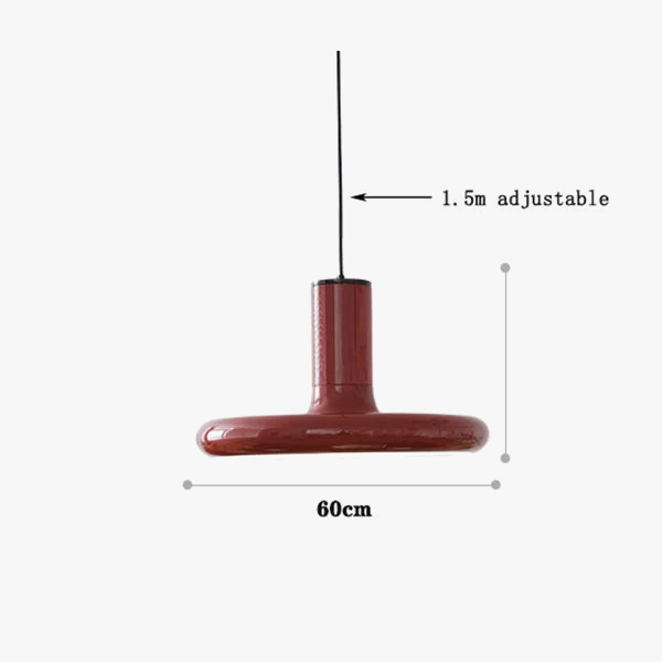 Suspension style danois bauhaus post-moderne simple art créatif