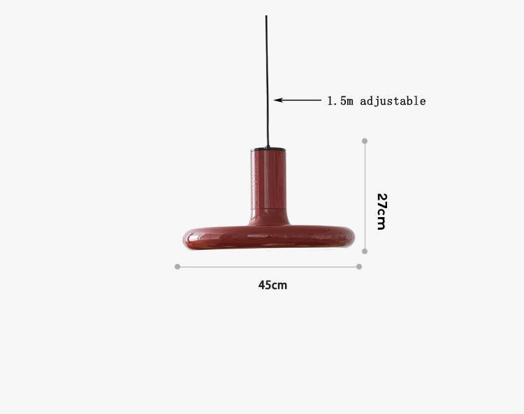 Suspension style danois bauhaus post-moderne simple art créatif