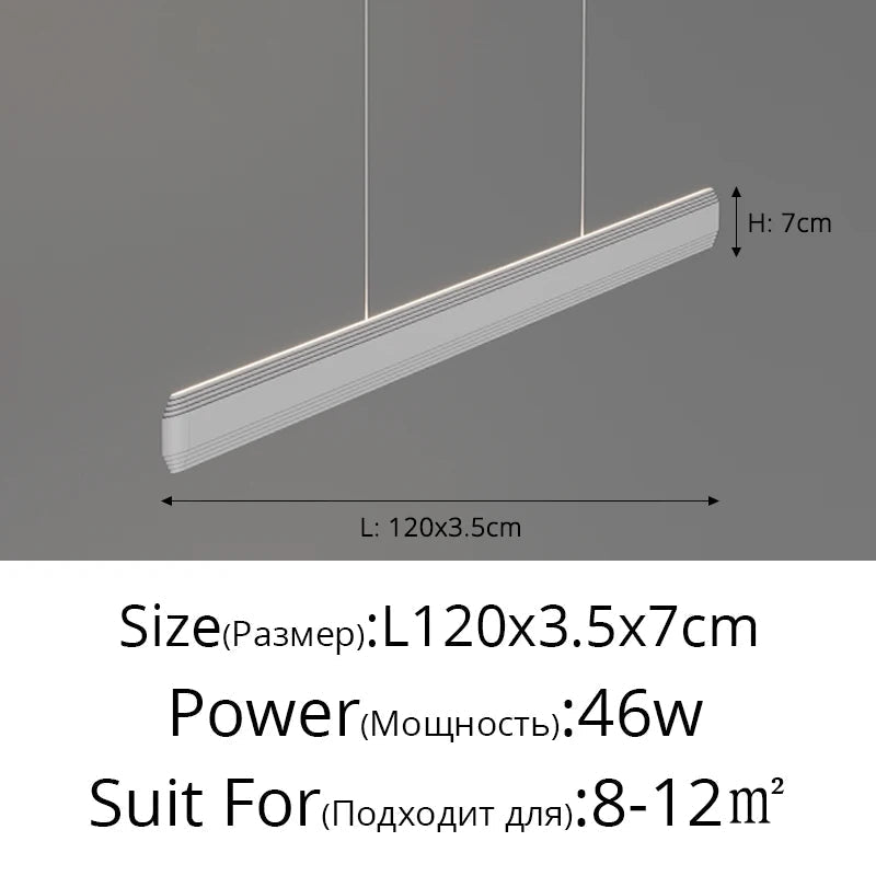 lustre suspendu au design moderne et luxueux