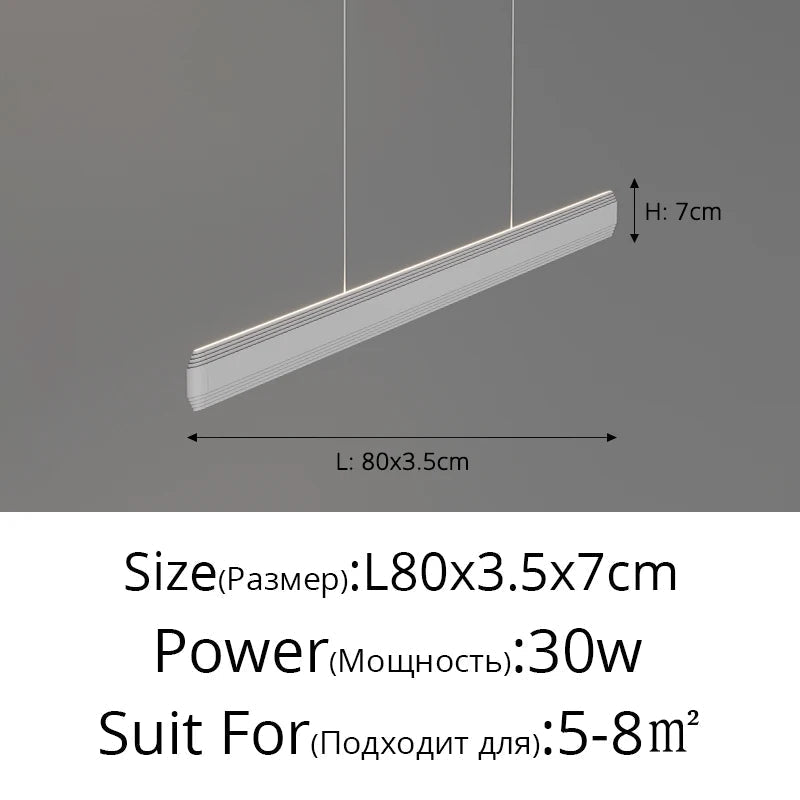 lustre suspendu au design moderne et luxueux