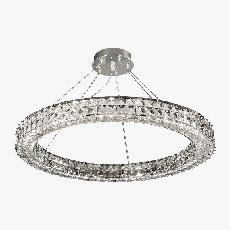 lustre suspendu en cristal design luxe nouvelle collection