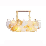 lustre suspendu led art déco ginkgo dimmable pour un éclairage élégant