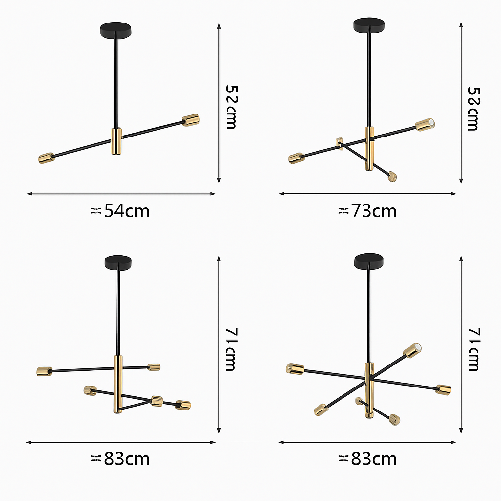lustre suspendu led moderne nordique pour décoration intérieure