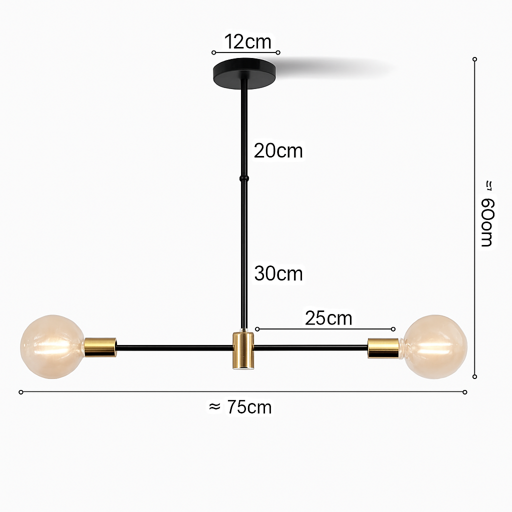 lustre suspendu led moderne nordique pour décoration intérieure