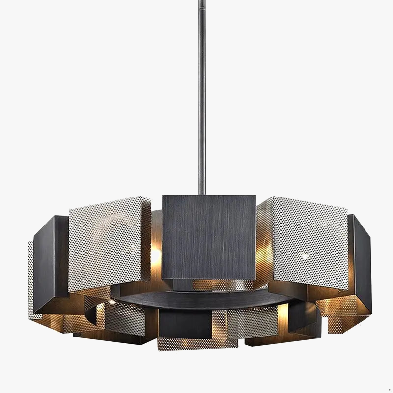lustre suspendu led moderne pour maison de luxe