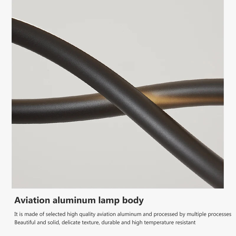 lustre suspendu moderne en led pour décoration intérieure