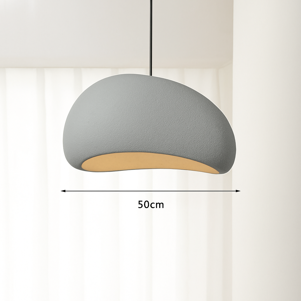 lustre suspendu moderne japonais fait main pour intérieur et café