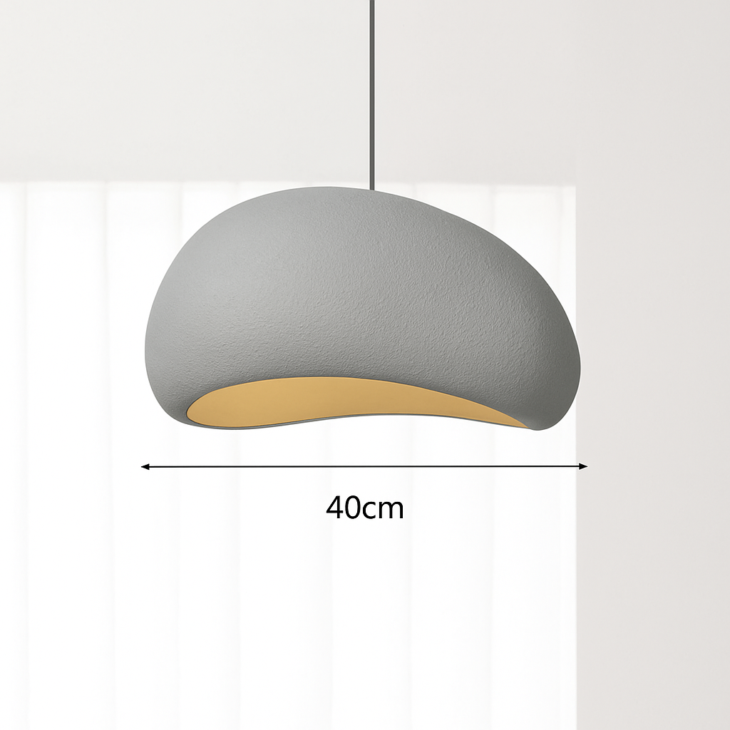 lustre suspendu moderne japonais fait main pour intérieur et café