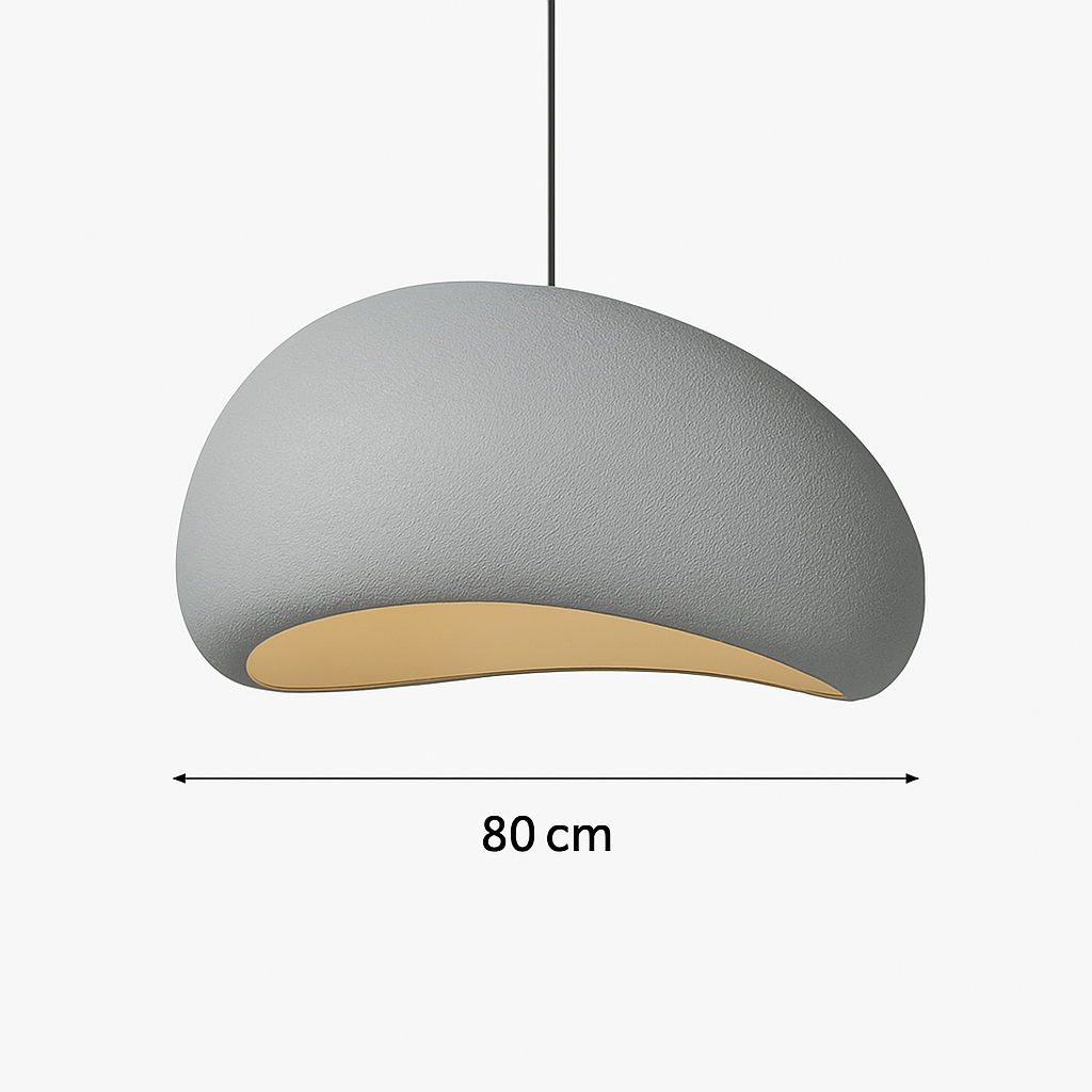 lustre suspendu moderne japonais fait main pour intérieur et café