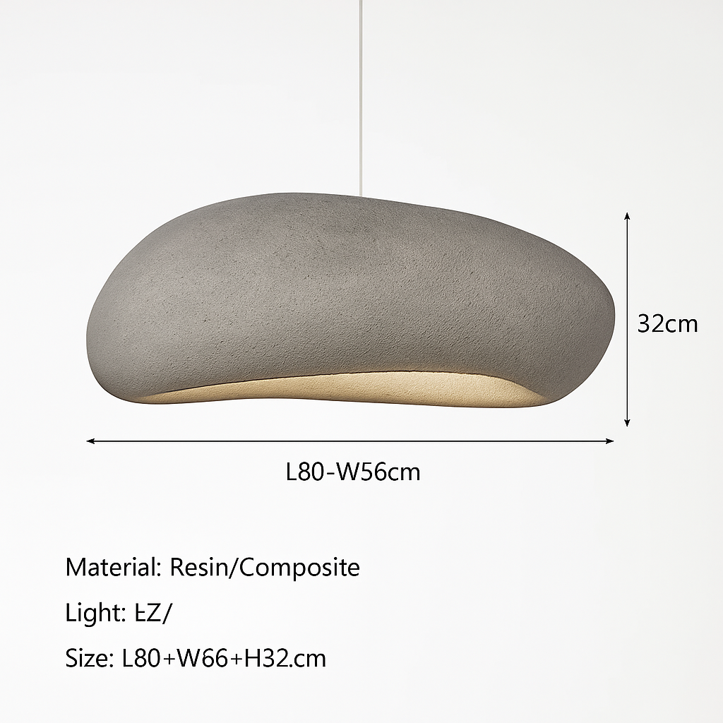lustre suspendu moderne japonais fait main pour intérieur et café