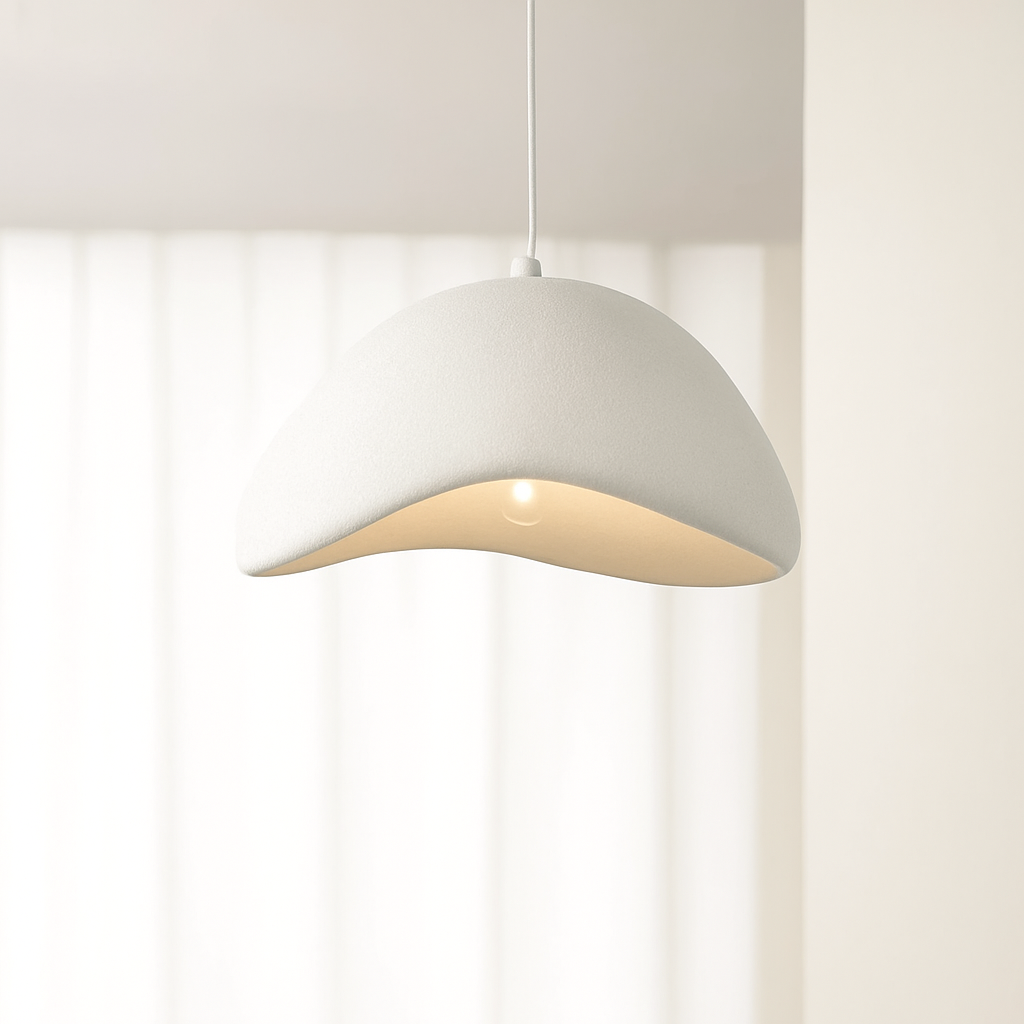 lustre suspendu moderne japonais fait main pour intérieur et café