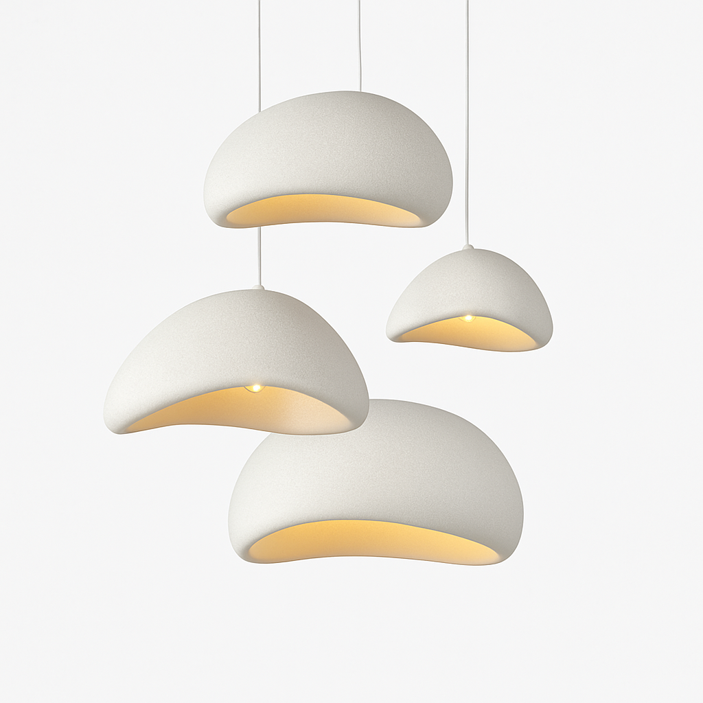 lustre suspendu moderne japonais fait main pour intérieur et café