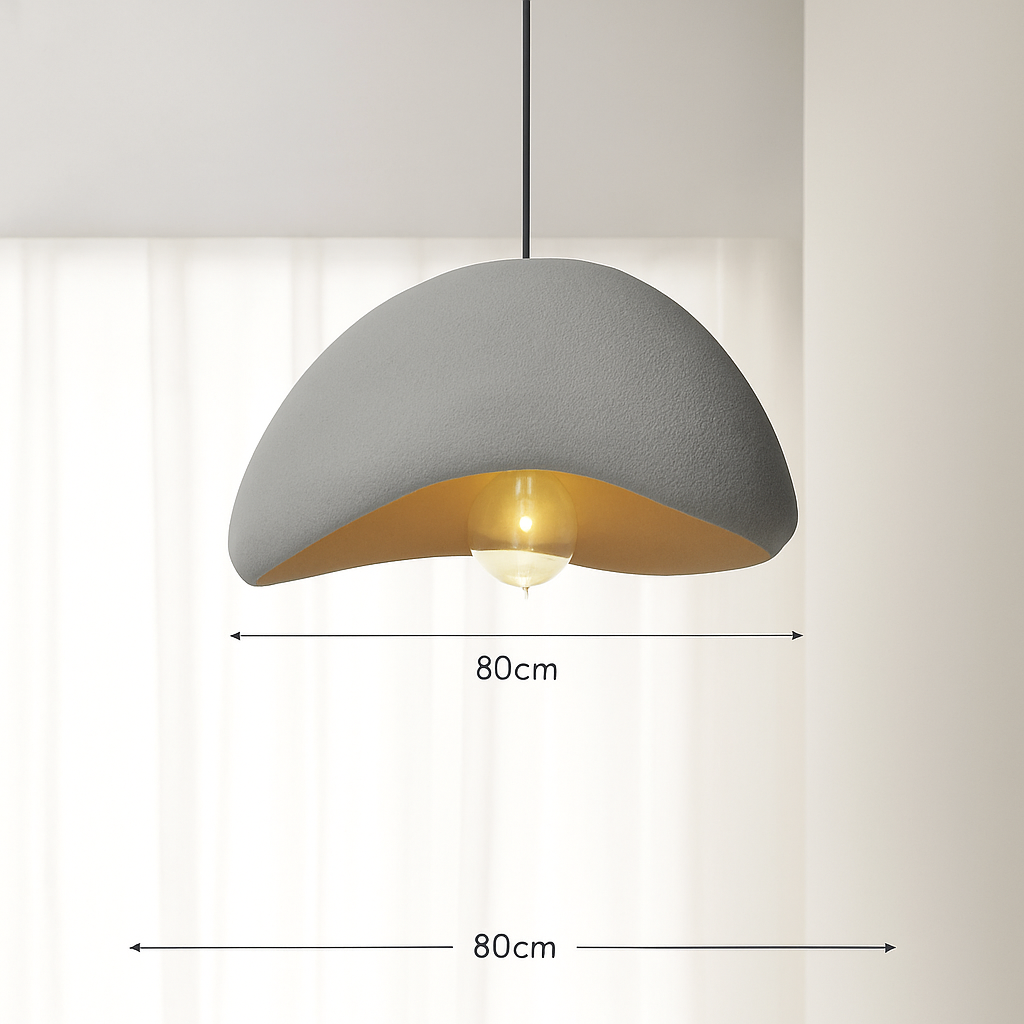 lustre suspendu moderne japonais fait main pour intérieur et café