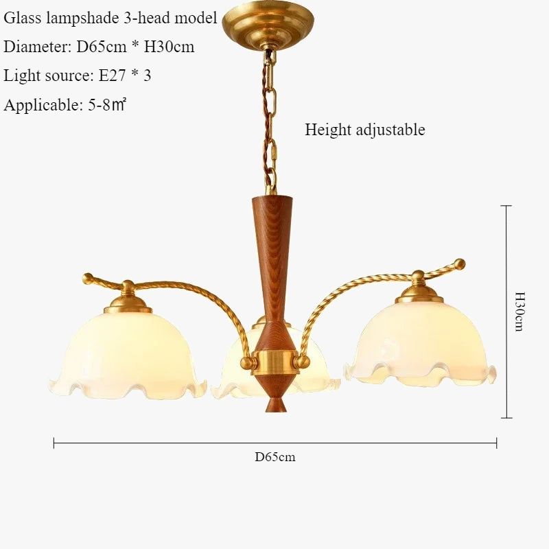 lustre suspendu nordique rétro abat-jour en tissu plissé lampe décorative
