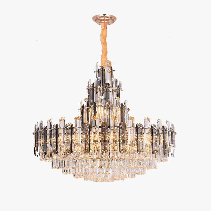 lustre suspendu ovales en cristal à led dimmable tendance 2022