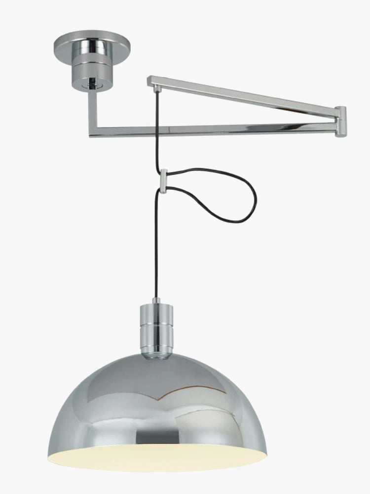 lustre à tête unique angle réglable design minimaliste moderne