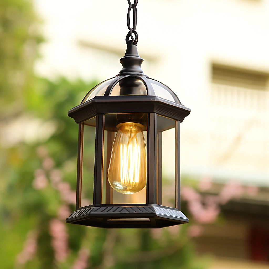 lustre étanche pour balcon extérieur et jardin décoratif